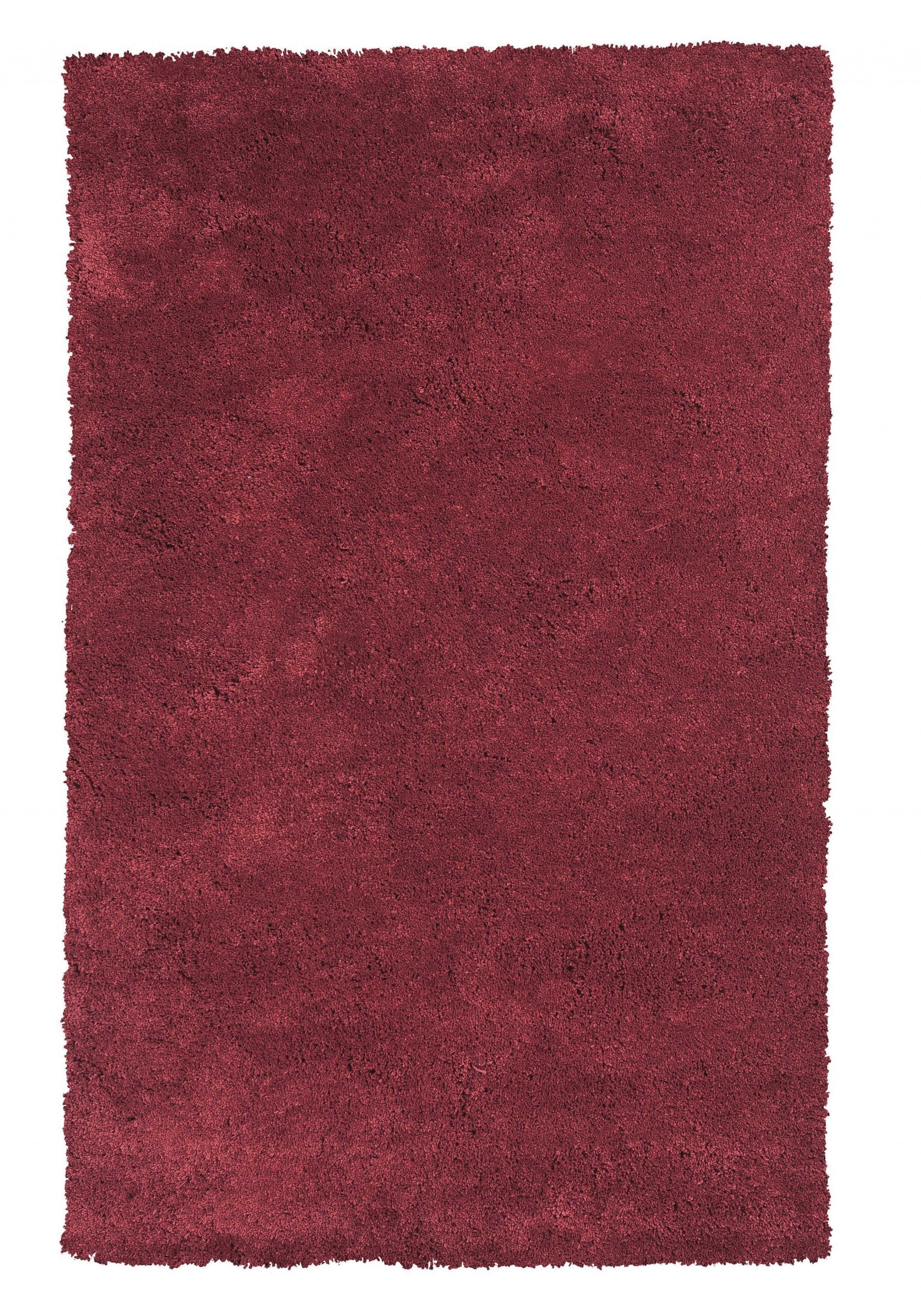 9inches x 13inches Polyester Red Area Rug