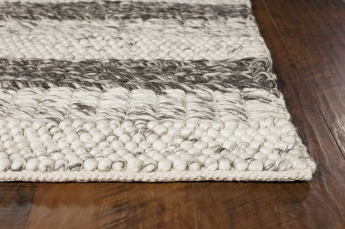 9inches x 13inches Wool Grey or  White Area Rug