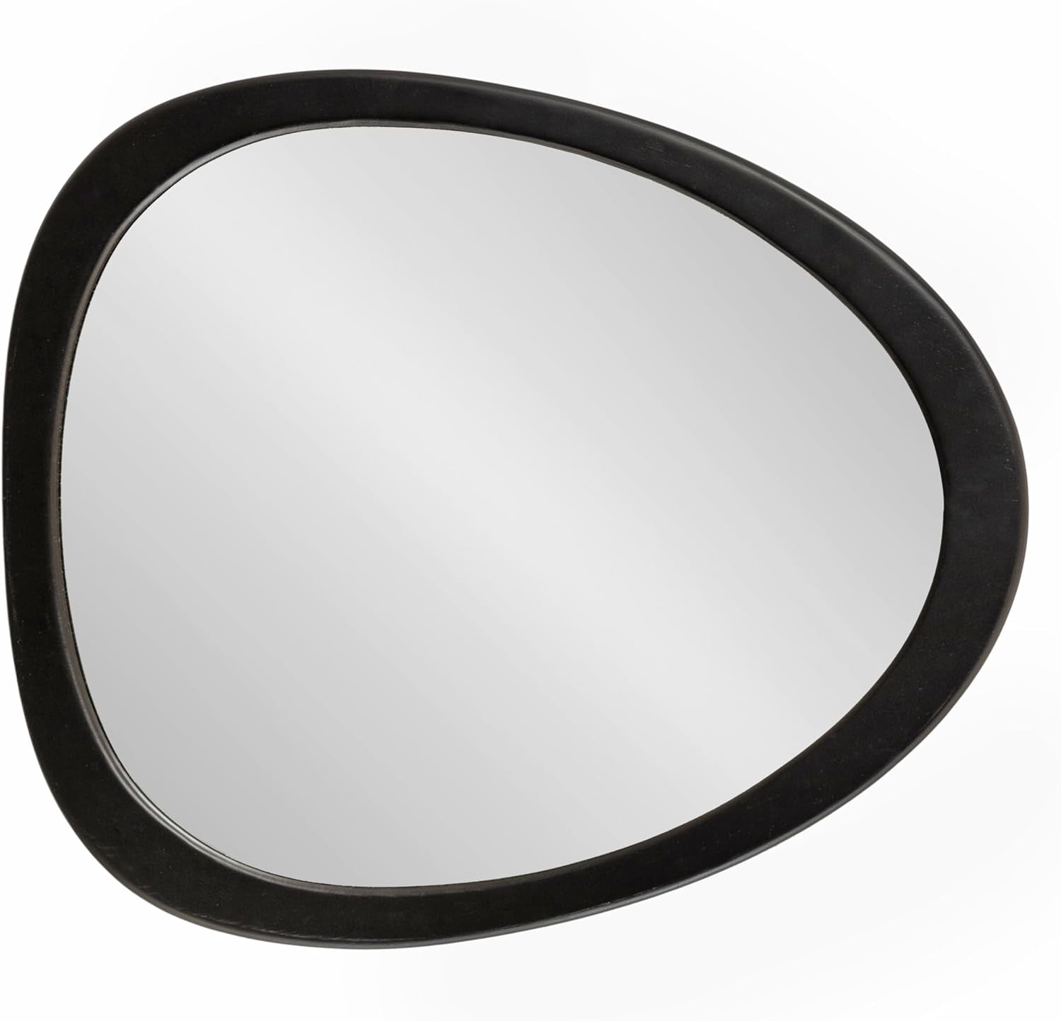 Mckinder Mid Century Wall Mirror 24x28 Black Geometric