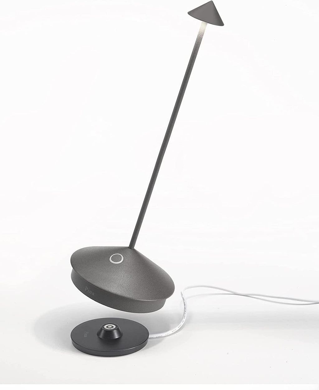 Pina Pro Cordless LED Table Lamp Dark Grey Indoor Outdoor