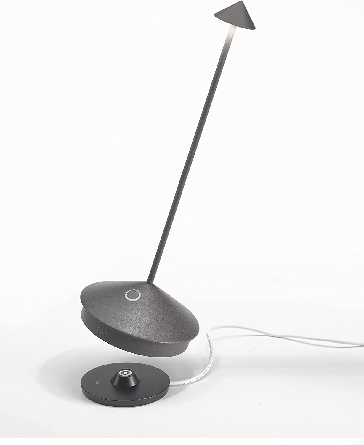 Pina Pro Cordless LED Table Lamp Dark Grey Indoor Outdoor