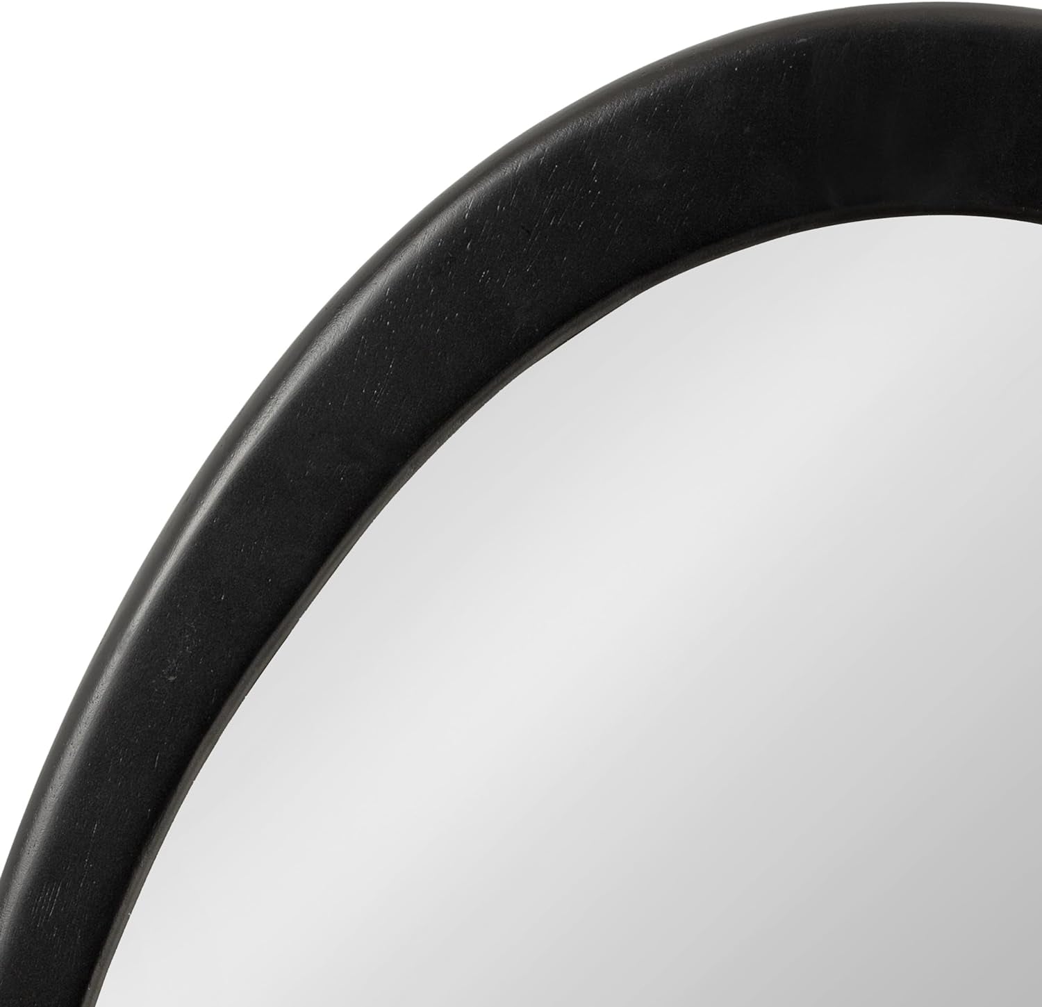 Mckinder Mid Century Wall Mirror 24x28 Black Geometric