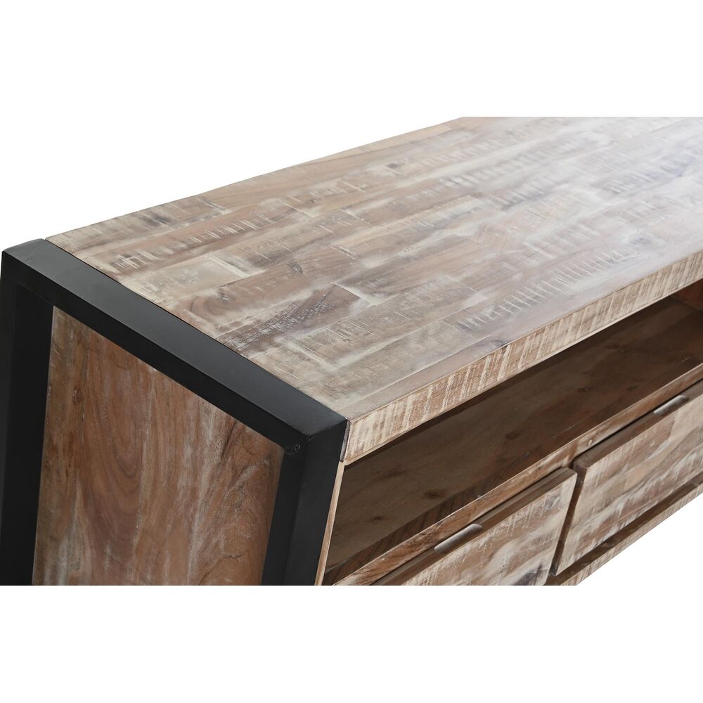 TV furniture DKD Home Decor Metal Acacia (200 x 55 x 40 cm)