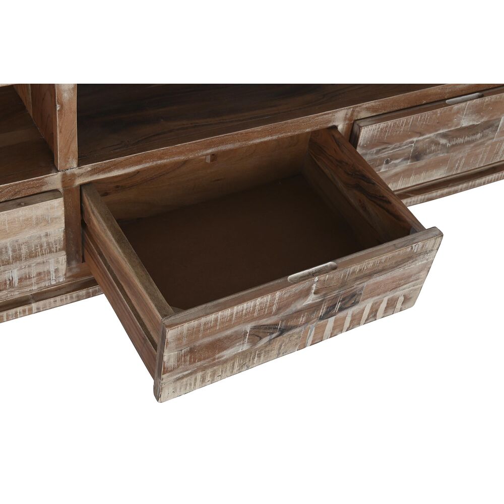 TV furniture DKD Home Decor Metal Acacia (200 x 55 x 40 cm)