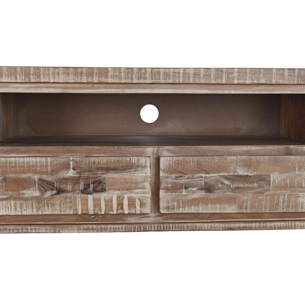 TV furniture DKD Home Decor Metal Acacia (200 x 55 x 40 cm)