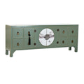 TV furniture DKD Home Decor White Black Green Golden Metal Fir MDF