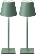 Two Pack Cordless LED Table Lamp 5000mAh Battery Portable Dimmable