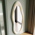 63 X 24 Inch White Full Length Mirror Wooden Frame