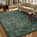 Insect Print Washable Area Rugs 5x7, Soft Rugs for Living Room